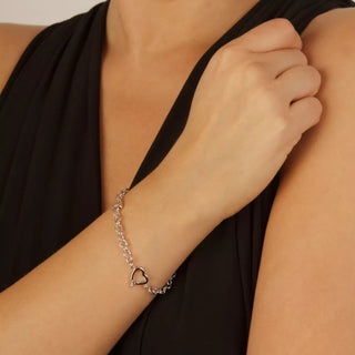 Stříbrný náramek Hot Diamonds Love DL564