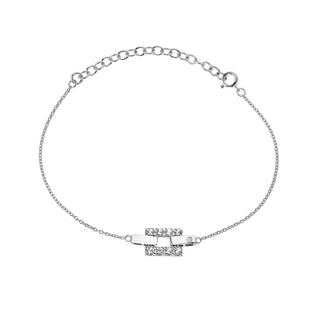 Stříbrný náramek Hot Diamonds Echo DL648