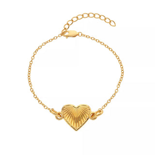 Stříbrný pozlacený náramek Hot Diamonds x Jac Jossa Hope DL694