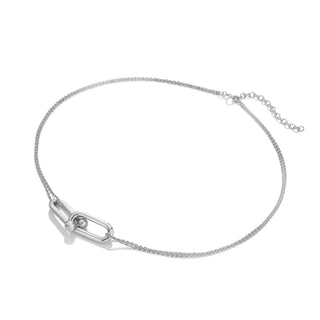 Stříbrný náhrdelník Hot Diamonds Linked DN209