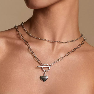 Stříbrný náhrdelník Hot Diamonds Linked DN218