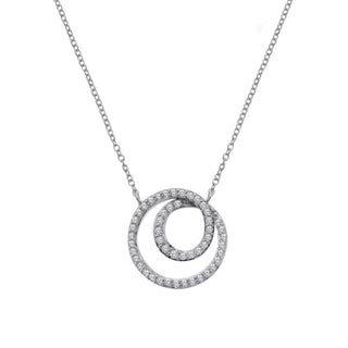 Stříbrný náhrdelník Hot Diamonds Shimmer DN227