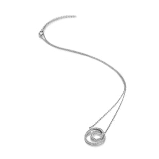 Stříbrný náhrdelník Hot Diamonds Shimmer DN227