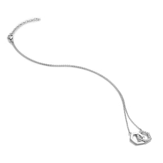 Stříbrný náhrdelník Hot Diamonds Hexagon DN230