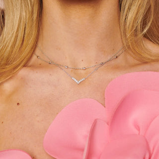 Stříbrný náhrdelník Hot Diamonds Lustre DN231