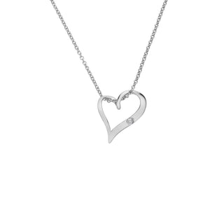 Stříbrný náhrdelník Hot Diamonds Heart DP1086