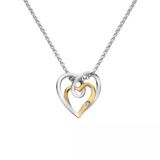 Stříbrný náhrdelník Hot Diamonds Heart DP1087