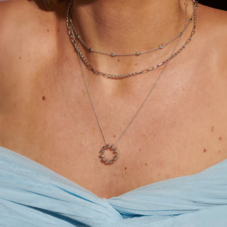 Stříbrný náhrdelník Hot Diamonds Twist DP1096