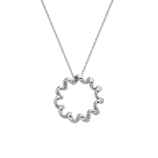 Stříbrný náhrdelník Hot Diamonds Twist DP1096