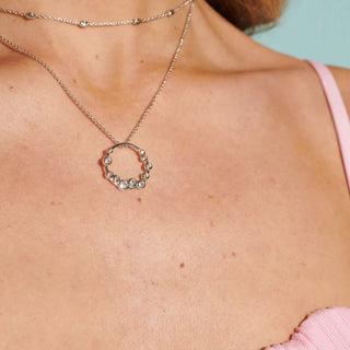Stříbrný náhrdelník Hot Diamonds Tender DP1106