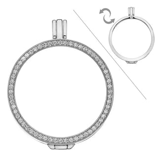 Stříbrný přívěsek Hot Diamonds Emozioni Reversible Coin Keeper