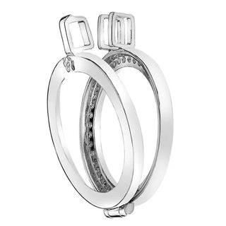 Stříbrný přívěsek Hot Diamonds Emozioni Reversible Coin Keeper