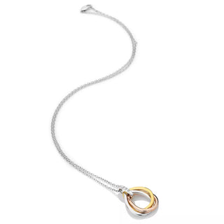 Náhrdelník Hot Diamonds Trio Teardrop RG DP780
