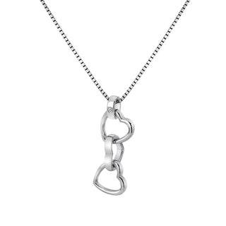 Náhrdelník Hot Diamonds Trio Triple Heart DP835