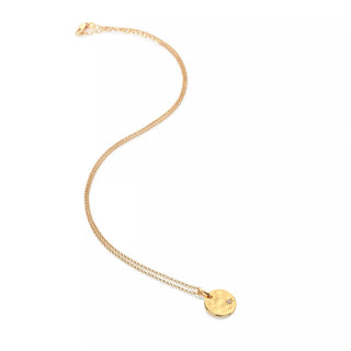 Stříbrný pozlacený náhrdelník Hot Diamonds x Jac Jossa Soul DP837