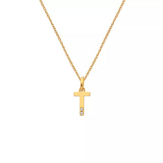 Pozlacený náhrdelník Hot Diamonds x Jac Jossa Soul T DP958