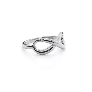 Stříbrný prsten Hot Diamonds Infinity