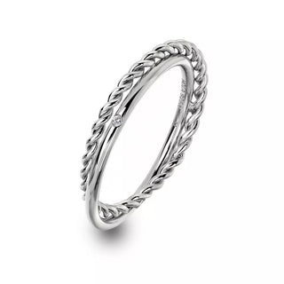 Stříbrný prsten Hot Diamonds Jasmine DR210