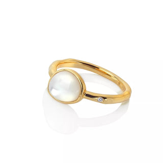 Stříbrný pozlacený prsten Hot Diamonds x Jac Jossa Soul DR231