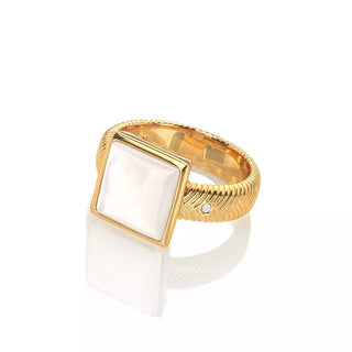 Stříbrný pozlacený prsten Hot Diamonds x Jac Jossa Soul DR247