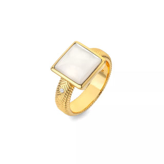 Stříbrný pozlacený prsten Hot Diamonds x Jac Jossa Soul DR247