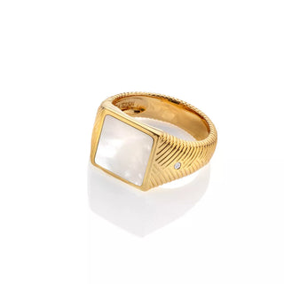 Stříbrný pozlacený prsten Hot Diamonds x Jac Jossa Soul DR249