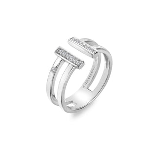 Stříbrný prsten Hot Diamonds Much Loved DR316