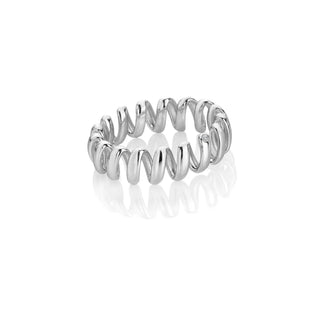 Stříbrný prsten Hot Diamonds Twist DR320