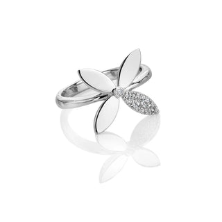 Stříbrný prsten Hot Diamonds Eden DR324