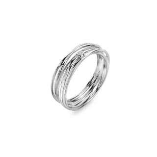 Stříbrný prsten Hot Diamonds String DR325