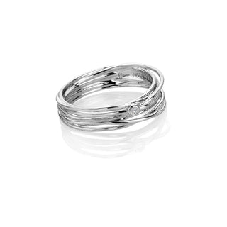 Stříbrný prsten Hot Diamonds String DR325