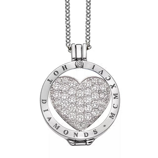Přívěsek Hot Diamonds Emozioni Ice Sparkle Heart Mirage Coin