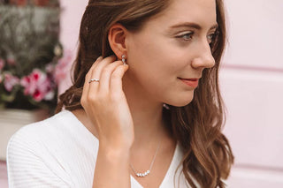 Stříbrné náušnice Hot Diamonds Willow DE585