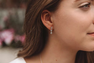 Stříbrné náušnice Hot Diamonds Willow DE585