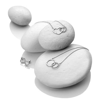 Stříbrný náhrdelník Hot Diamonds Love DN127