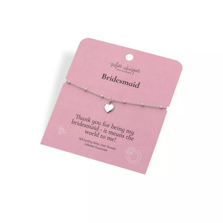 Stříbrný náramek Hot Diamonds Silver Whisper Bridesmaid SWB020