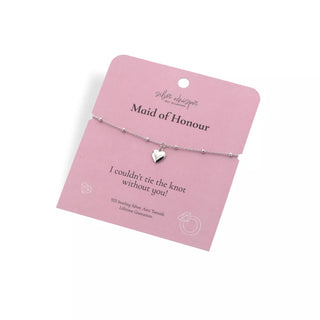 Stříbrný náramek Hot Diamonds Silver Whisper Maid of Honour SWB021