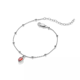 Stříbrný náramek Hot Diamonds Silver Whisper January SWB025