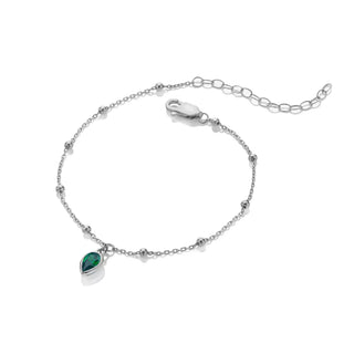 Stříbrný náramek Hot Diamonds Silver Whisper May SWB029