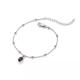 Stříbrný náramek Hot Diamonds Silver Whisper July SWB031