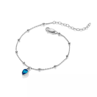 Stříbrný náramek Hot Diamonds Silver Whisper December SWB036