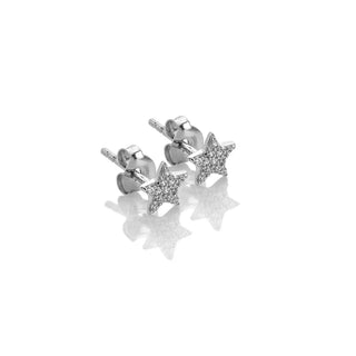 Stříbrné náušnice Hot Diamonds Silver Whisper Superstar SWE002
