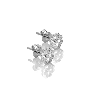 Stříbrné náušnice Hot Diamonds Silver Whisper Good Luck SWE010