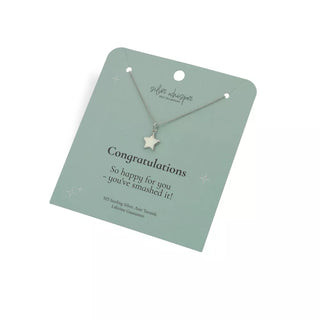 Stříbrný náhrdelník Hot Diamonds Silver Whisper Congratulations SWP003