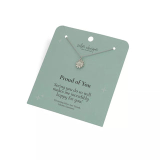 Stříbrný náhrdelník Hot Diamonds Silver Whisper Proud of You SWP009