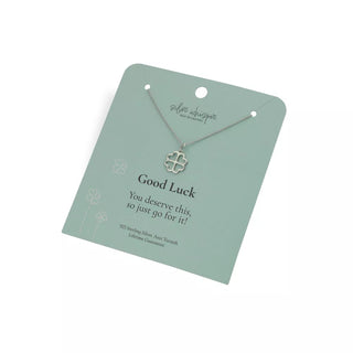 Stříbrný náhrdelník Hot Diamonds Silver Whisper Good Luck SWP010